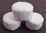 WHITE WRAP ROUND BALES - 1.32 - Pack of 8