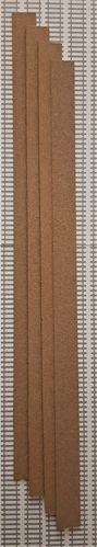 Cork track pre-cut - Long Straight - Pack of 4