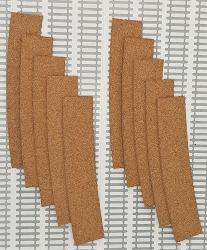 Cork track Underlay - Curve for Y point - Pack of -10