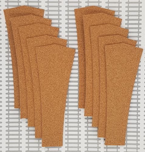 Cork track pre-cut - Y point - Pack of 10