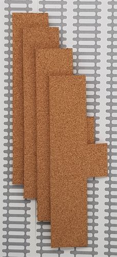 Cork track pre-cut - Power Track - Pack of 4